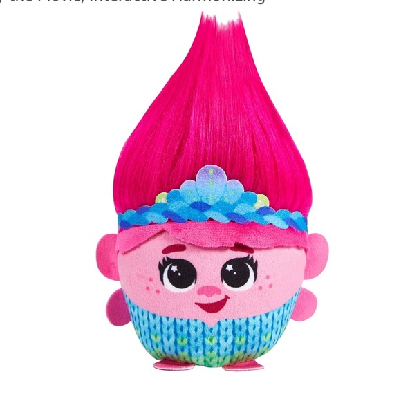 🎶Dreamworks 🎶Trolls Band Together Hairmony Mixers Plush with Sound — QUEEN POPPY - Picture 1 of 12